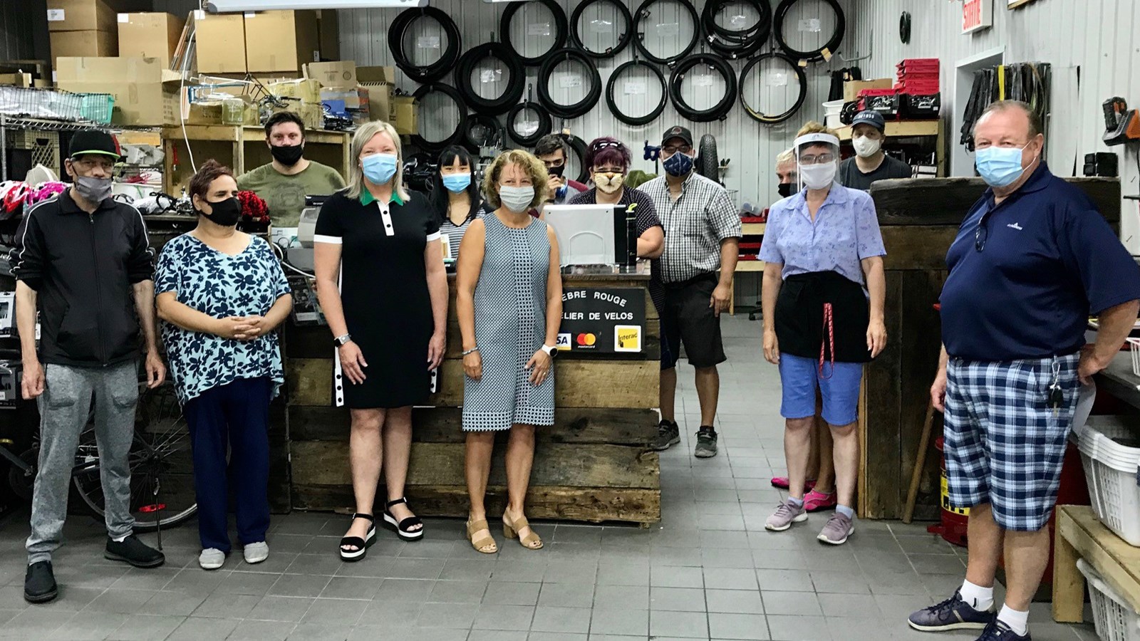 Bicyclettes recyclées gratuites pour les enfants du comté de Vaudreuil 