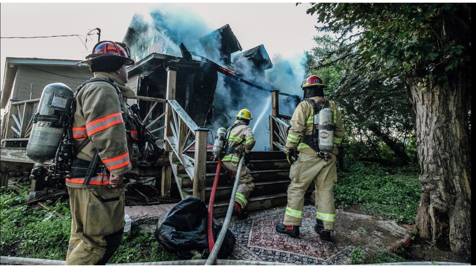 Les flammes reprennent dans la maison de la rue Murphy à Vaudreuil-Dorion