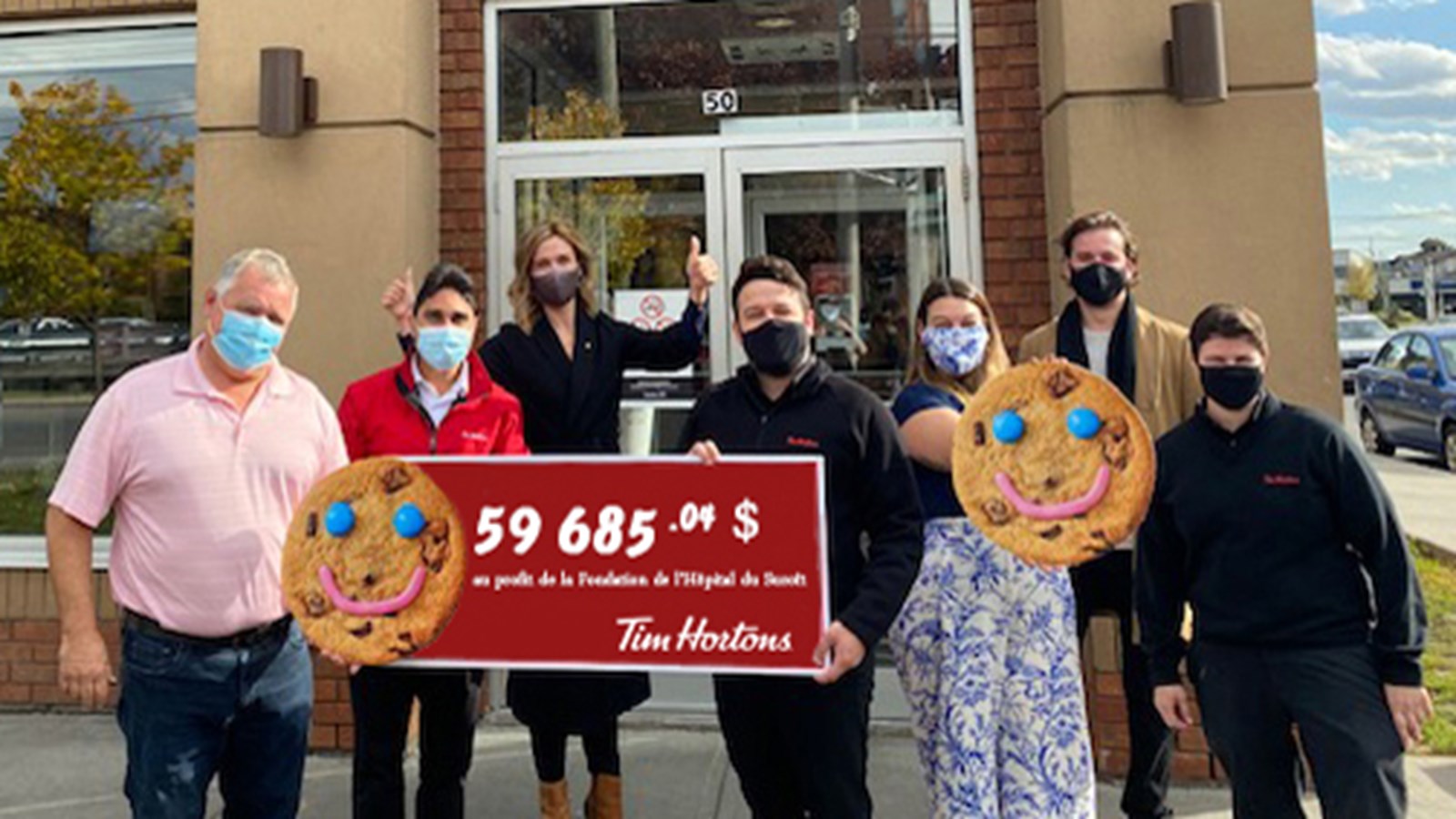 Un record sans précédant pour la campagne des biscuit sourire 2020