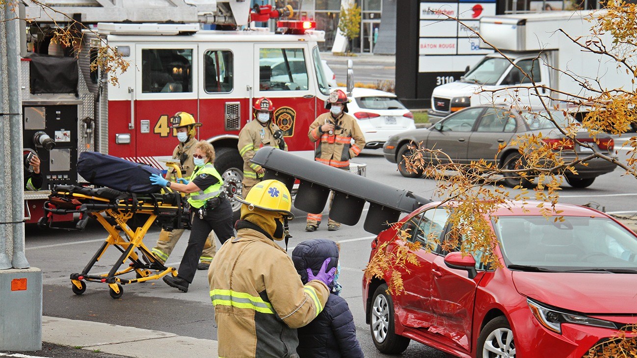 Deux dames sont blessées dans une collision à Vaudreuil-Dorion