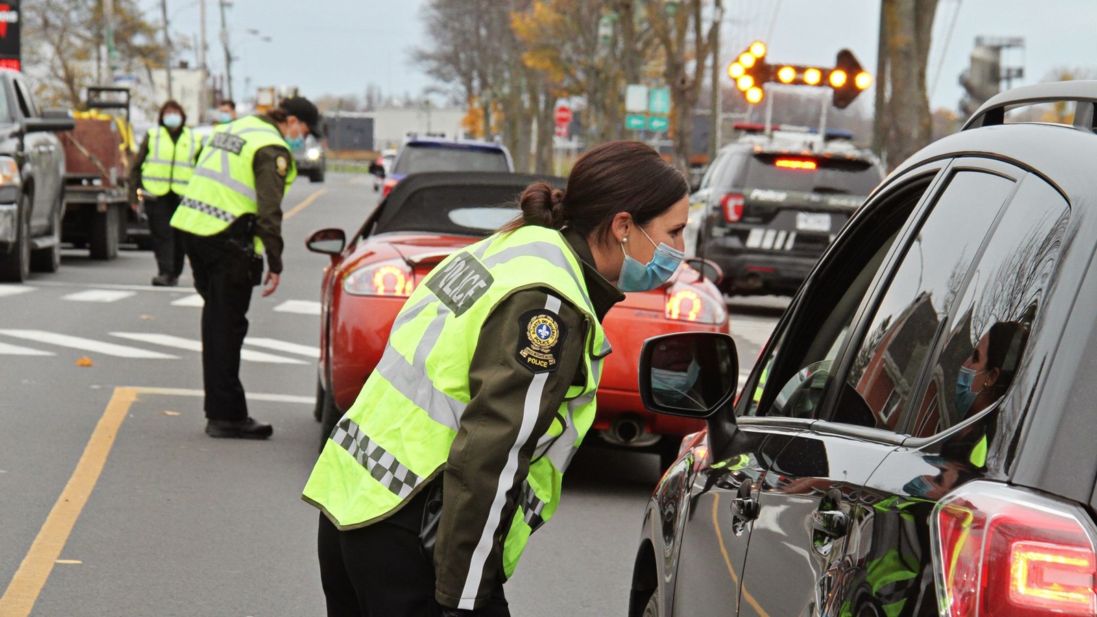 Une centaine d'automobilistes sensibilisés au partage de la route 