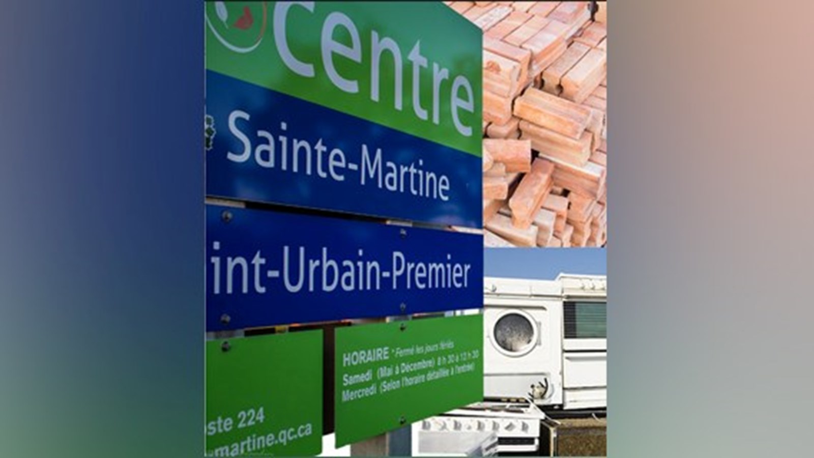 L'Écocentre de Sainte-Martine passe à l'horaire hivernal