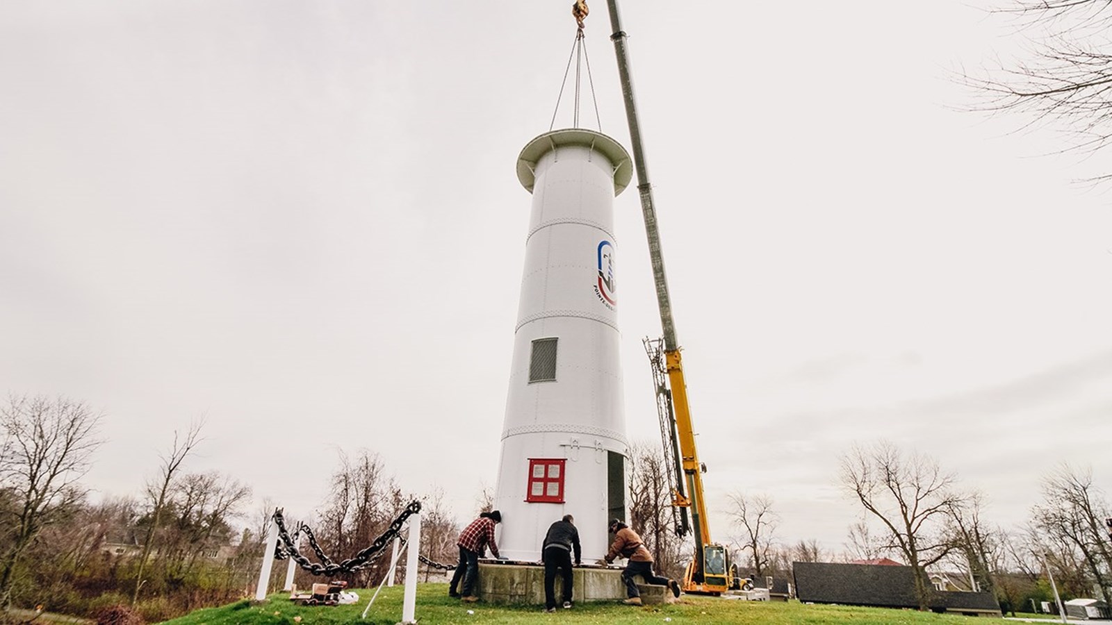 Métamorphose beauté pour le phare de Pointe-des-Cascades