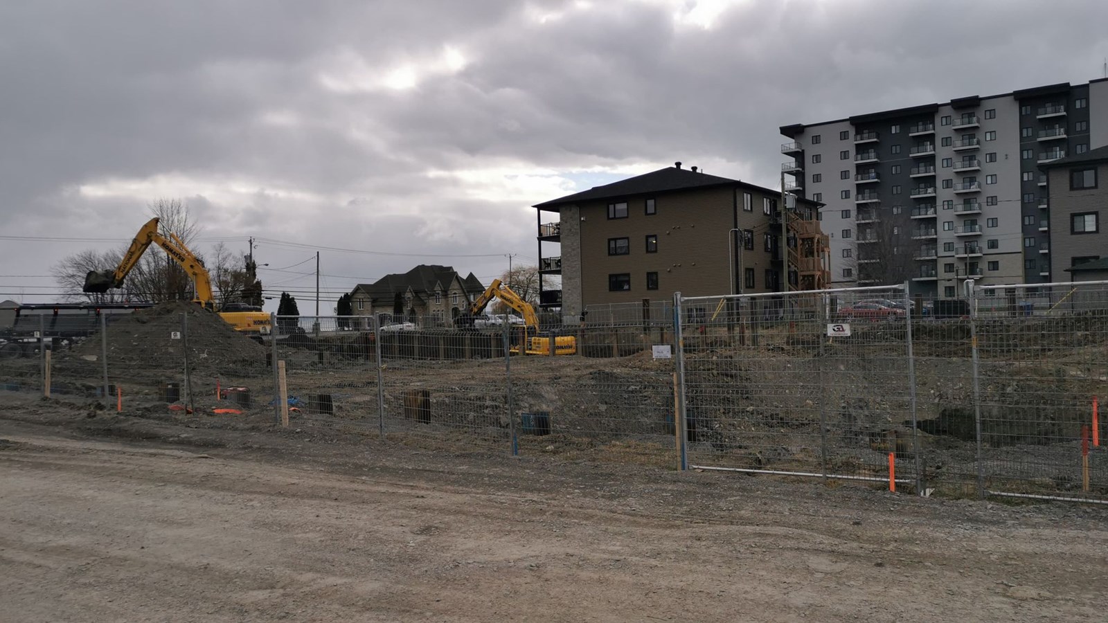 Lancée la semaine dernière, la construction de Luminia va s’échelonner sur dix-huit mois beau temps mauvais temps 