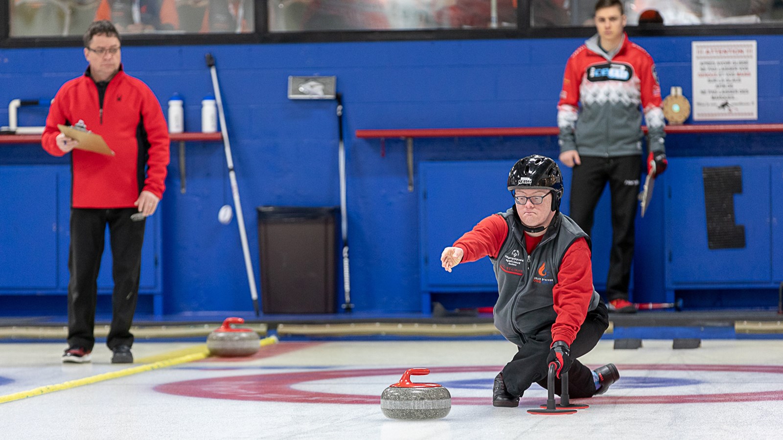 Plusieurs épreuves, dont le curling, étaient présentées dans le cadre des Jeux Olympiques Spéciaux de Salaberry-de-Valleyfield de 2019