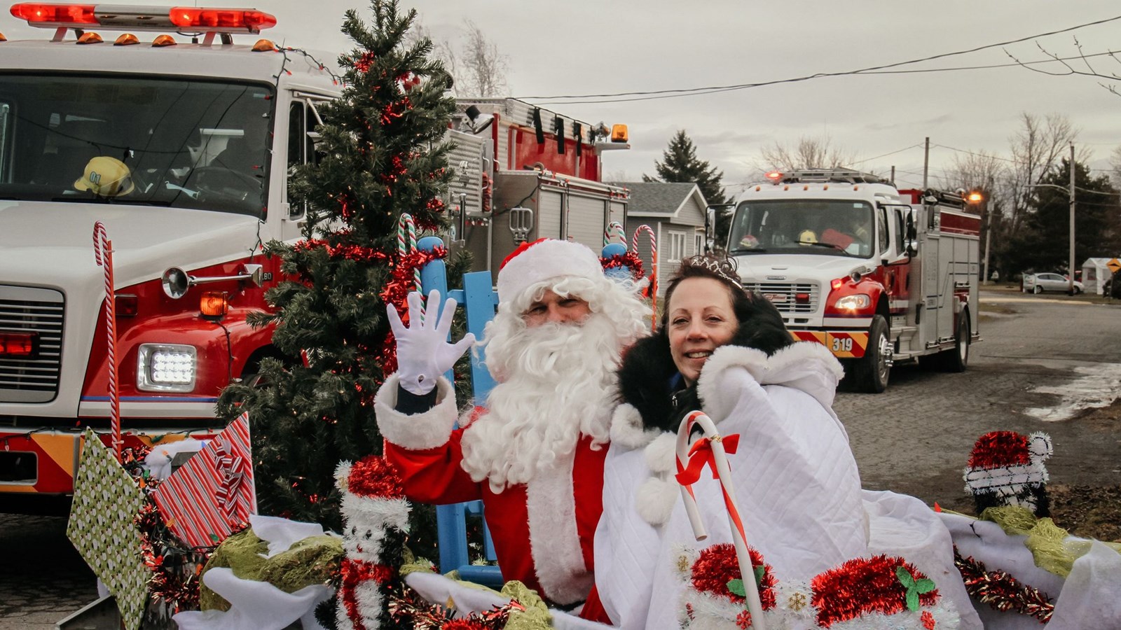 Le père Noël fait des heureux du côté de Soulanges