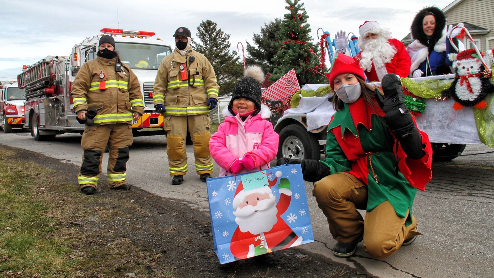 Le père Noël fait des heureux du côté de Soulanges