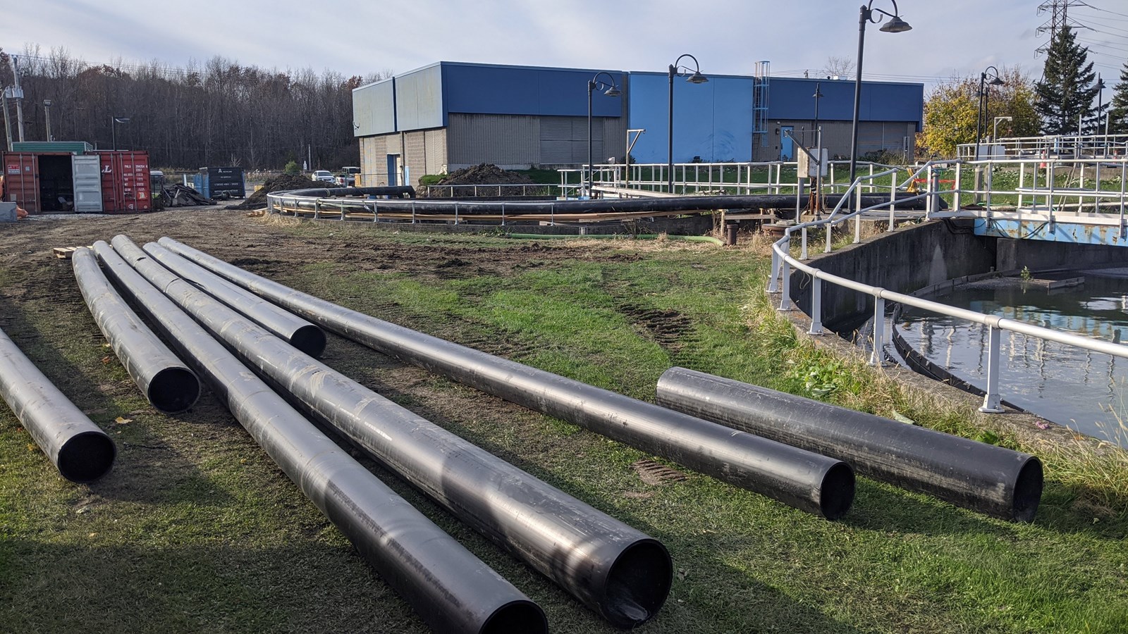 Beauharnois rejette des eaux partiellement traitées dans le lac Saint-Louis
