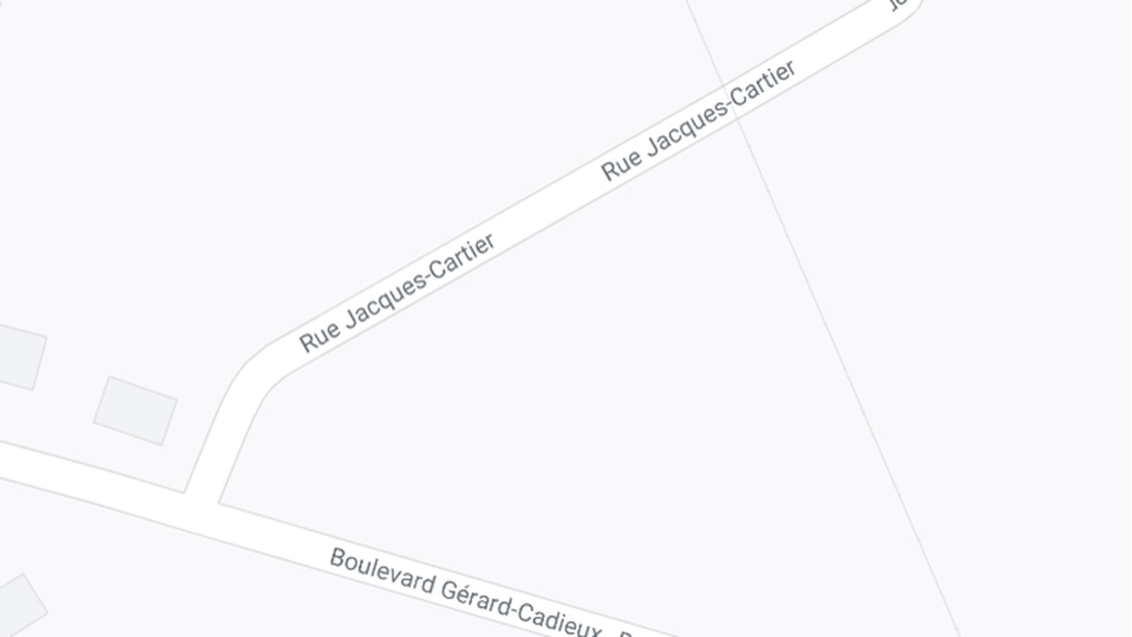 Une partie de la rue Jacques-Cartier, au sud-ouest, entre le boulevard Gérard-Cadieux et le croissant Jacques-Cartier, sera ainsi renommée en son honneur