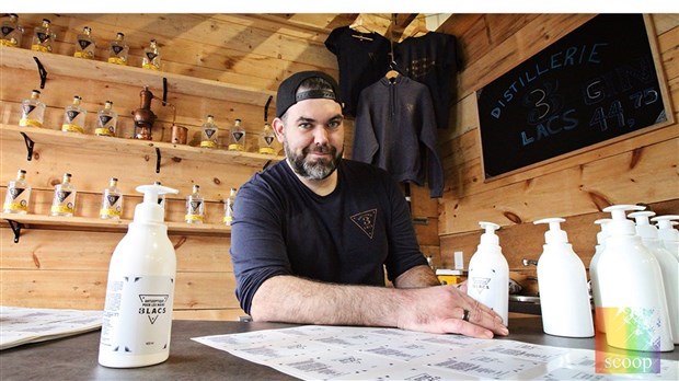 1 avril 2020: Distillerie 3 Lacs: faire sa part pour aider sa communauté en temps de crise