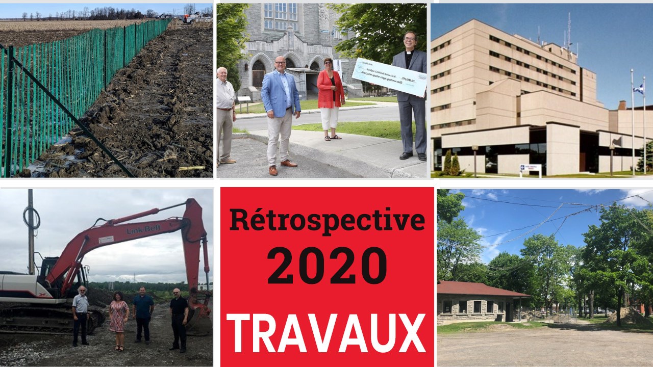 Retour sur les grands chantiers de la dernière année
