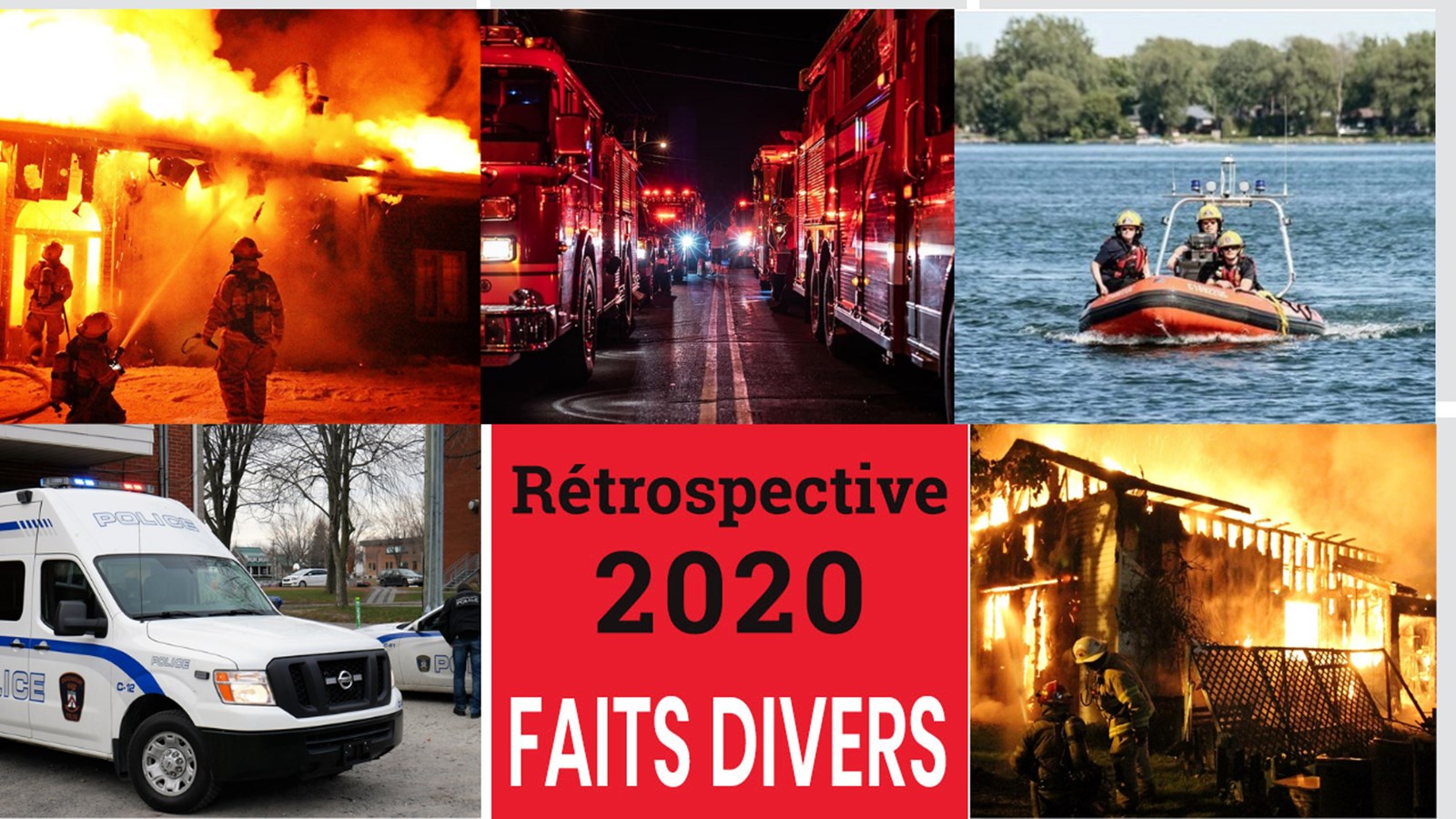 Les faits divers de 2020 en images