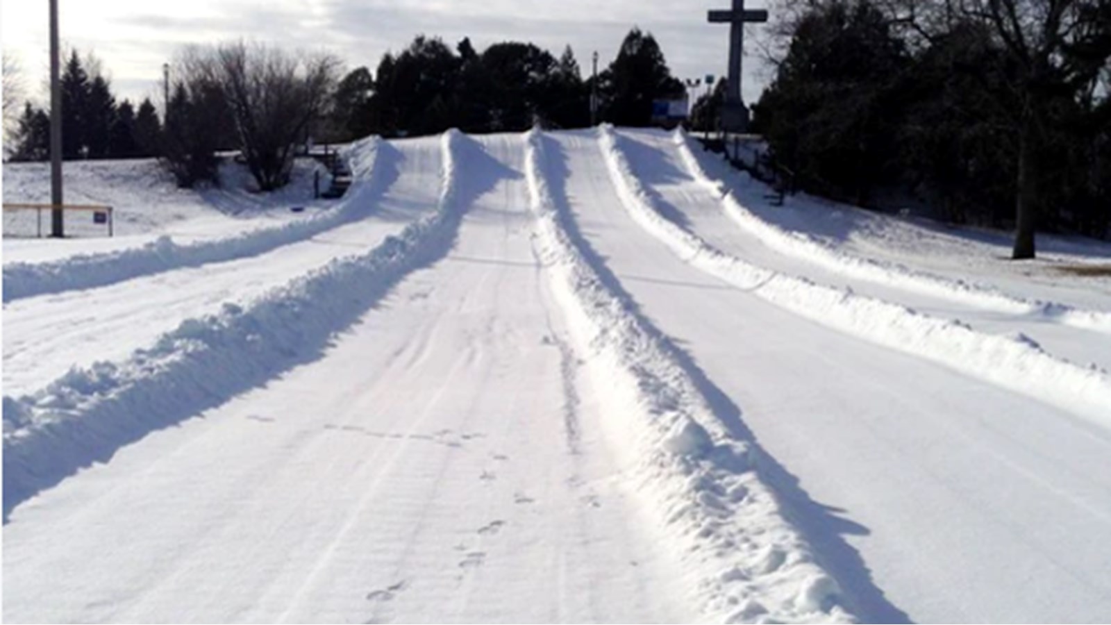 Trois glissades accessibles à Salaberry-de-Valleyfield