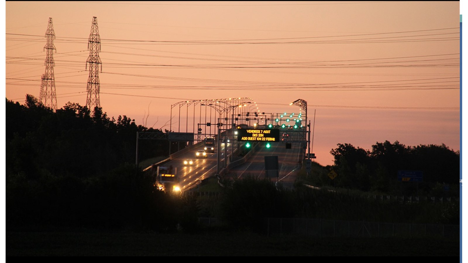 Travaux prévus ce soir sur le pont Madeleine-Parent