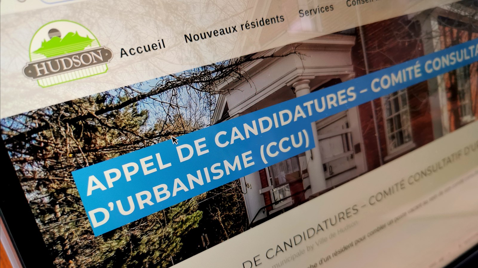 La Ville de Hudson recrute pour son comité consultatif d'urbanisme