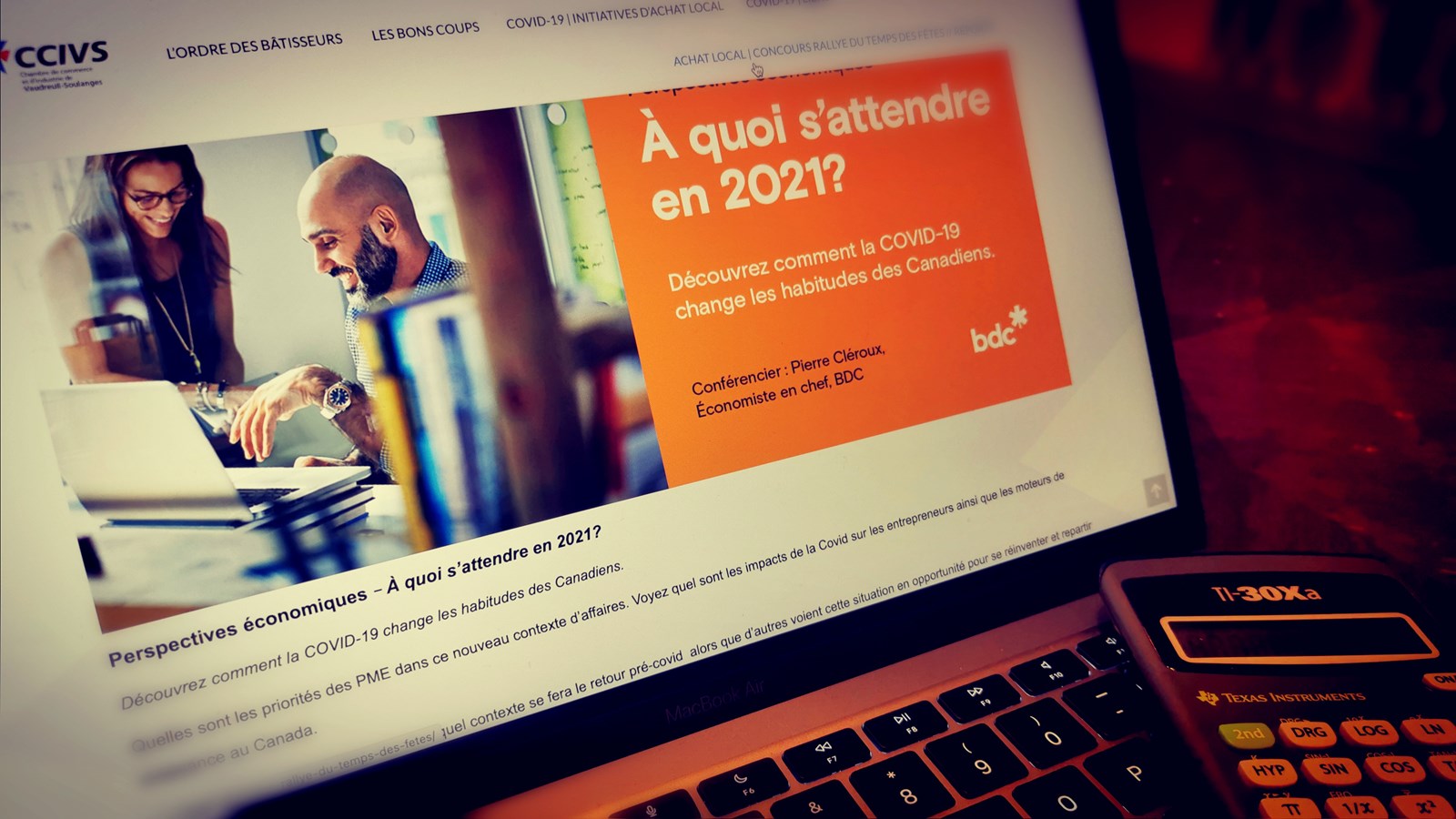 Webinaire sur les perspectives économiques – À quoi s’attendre en 2021?