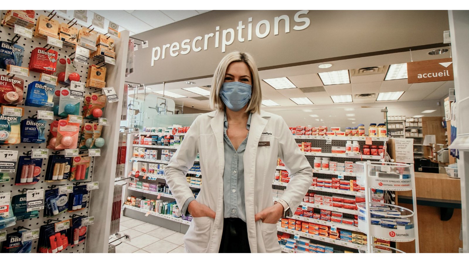 La pharmacienne Sandrine Vinet, qui partage son temps entre cinq pharmacies de la région, dont trois à Salaberry-de-Valleyfield, a accepté de démystifier les actes qui peuvent être nouvellement posés dans sa profession