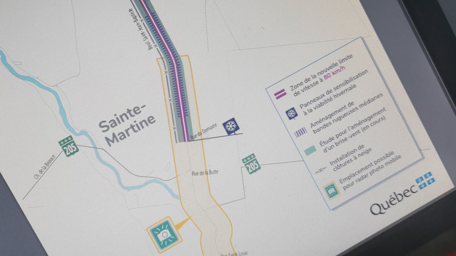 La surveillance par radars photos mobiles est élargie sur la route 138