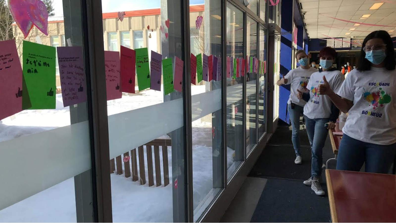 L'école secondaire Arthur-Pigeon participe à la 16e édition des Journées de la persévérance scolaire en cours jusqu'au 19 février
