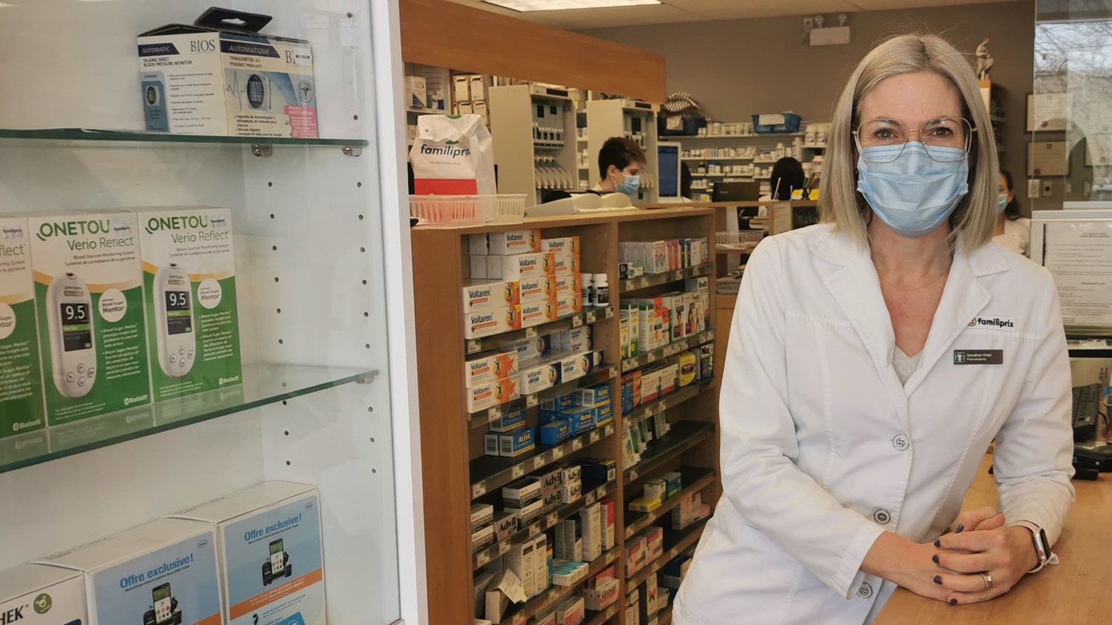 Sandrine Vinet: au coeur de la crise sanitaire depuis près d’un an