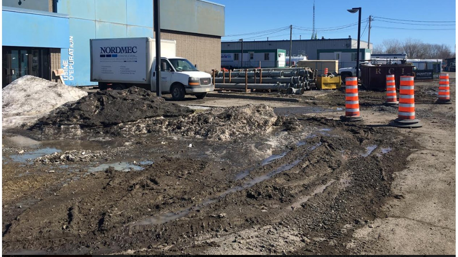Nouvelle entrée temporaire pour accéder au Bois Robert de Beauharnois 