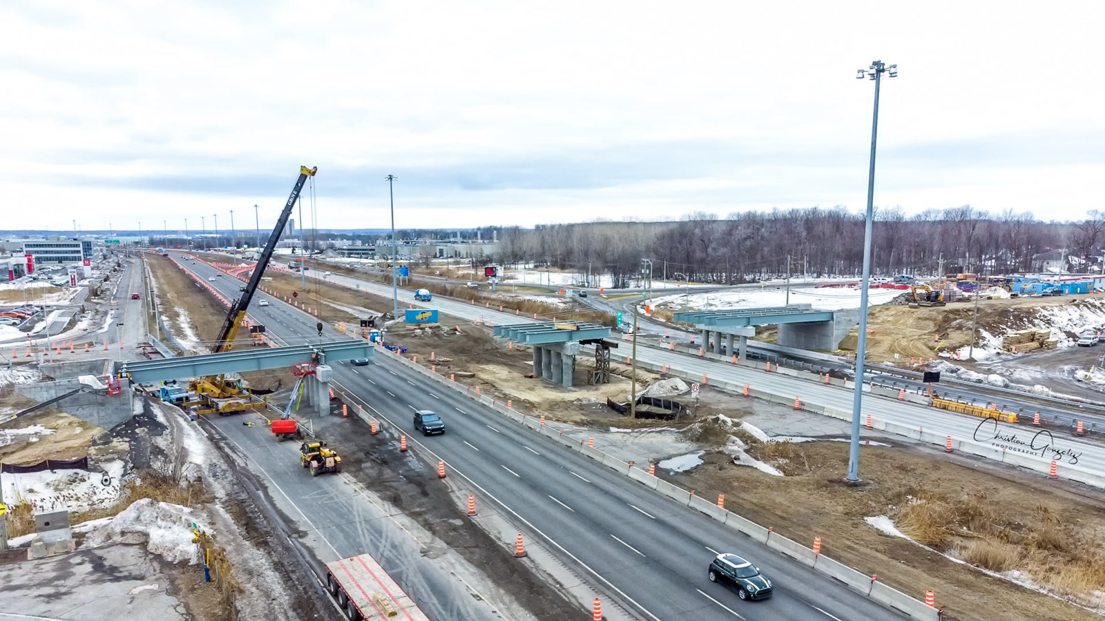 Entraves à prévoir sur l'autoroute 40 la semaine prochaine