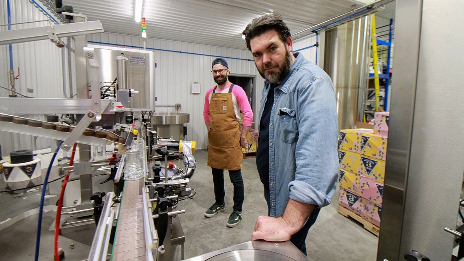 Nouvelle chaîne d'embouteillage automatisée pour la Distillerie 3 Lacs