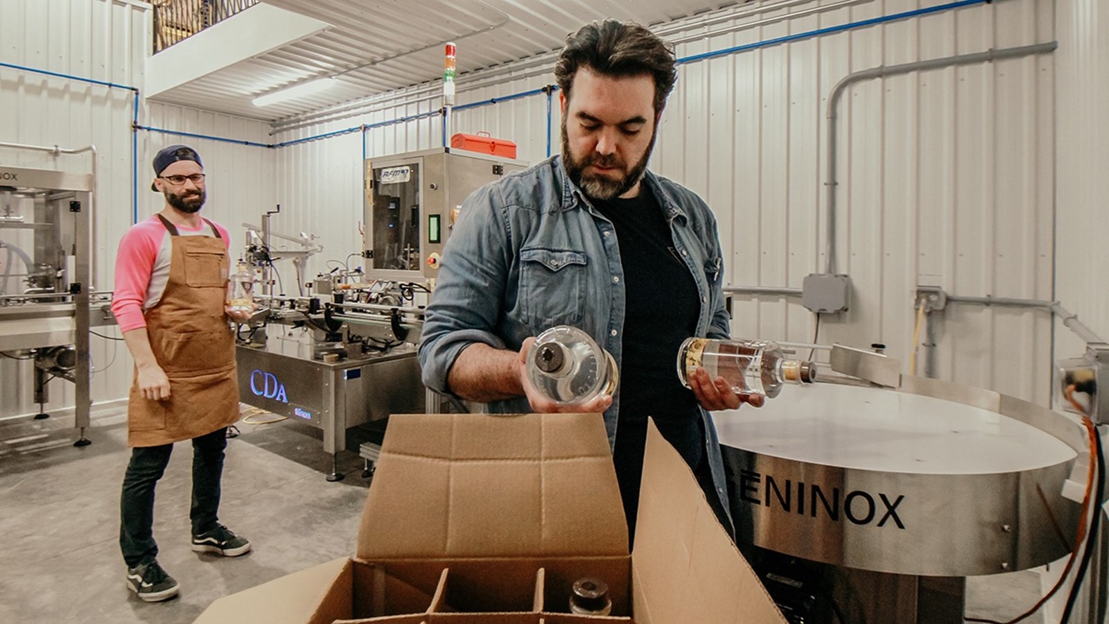 Nouvelle chaîne d'embouteillage automatisée pour la Distillerie 3 Lacs