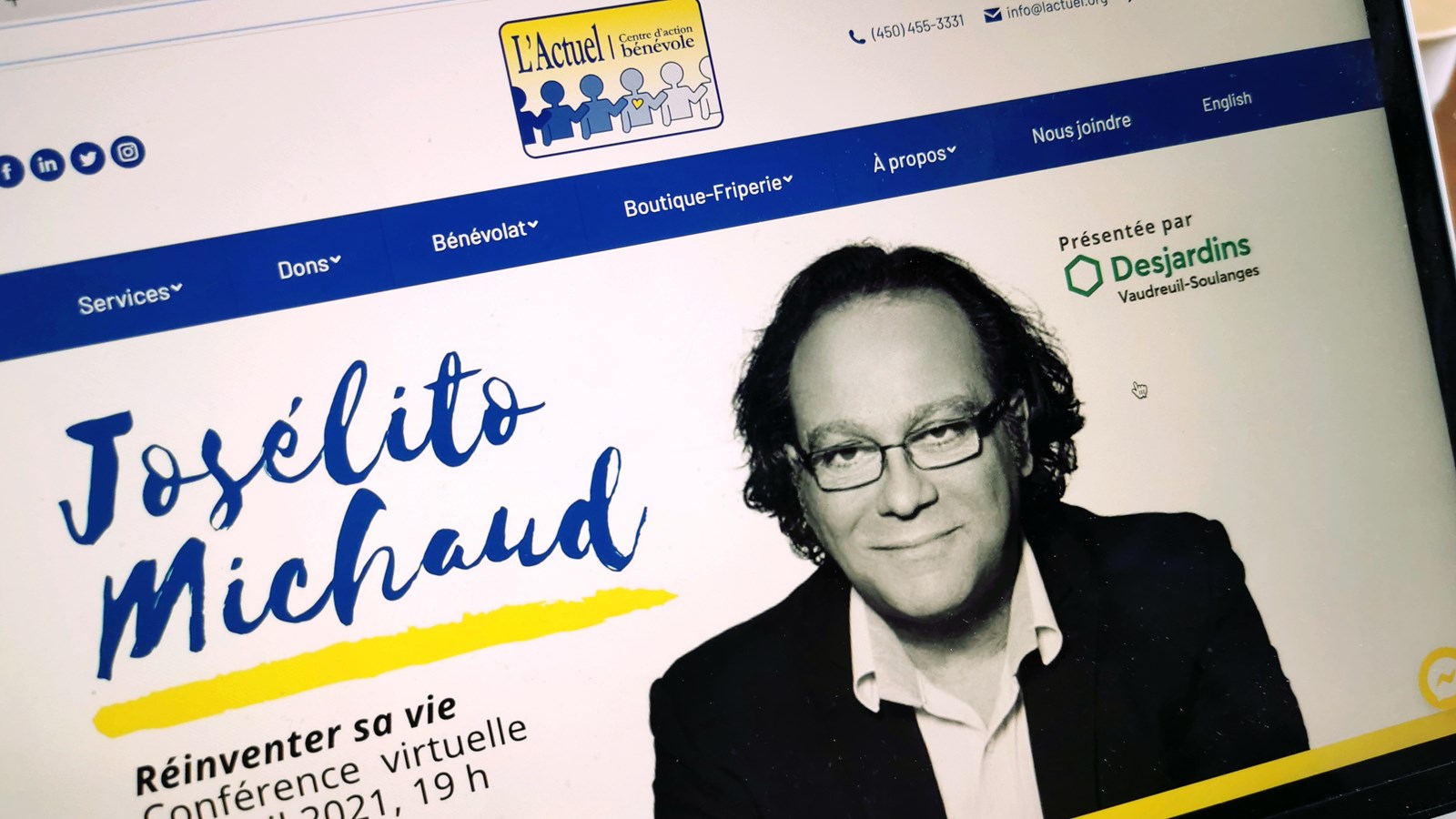 Réinventer sa vie avec Josélito Michaud