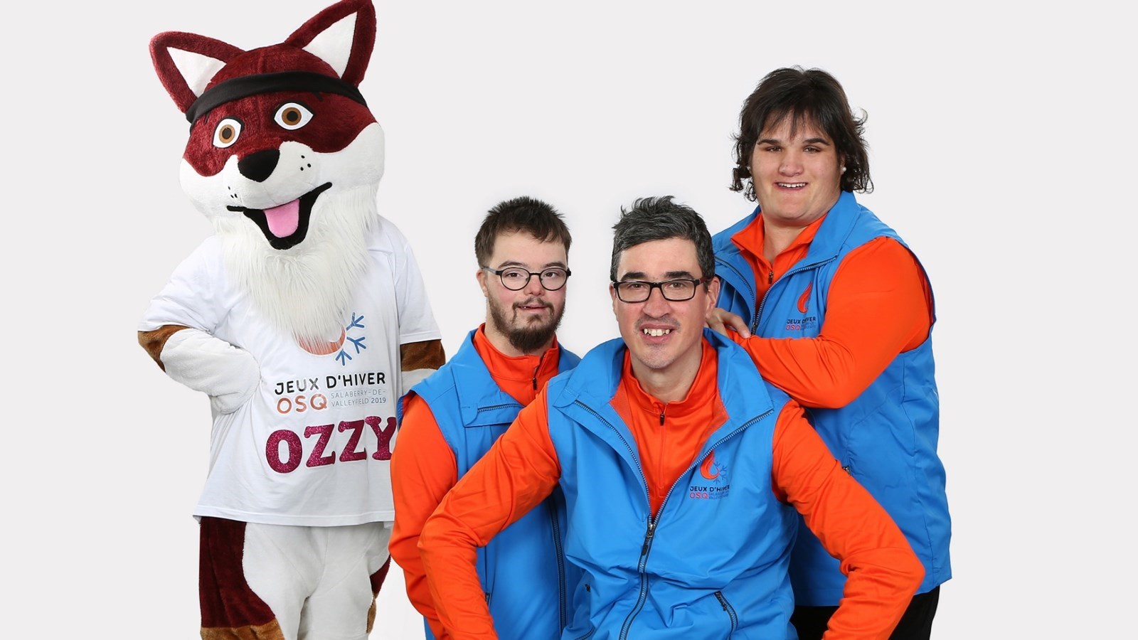 Aux côtés de ses amis, Louis-Philippe Berthiaume et Benoît Lévis, la jeune femme a été ambassadrice des Jeux d’hiver d’Olympiques spéciaux tenus en 2019 en sol campivallensien