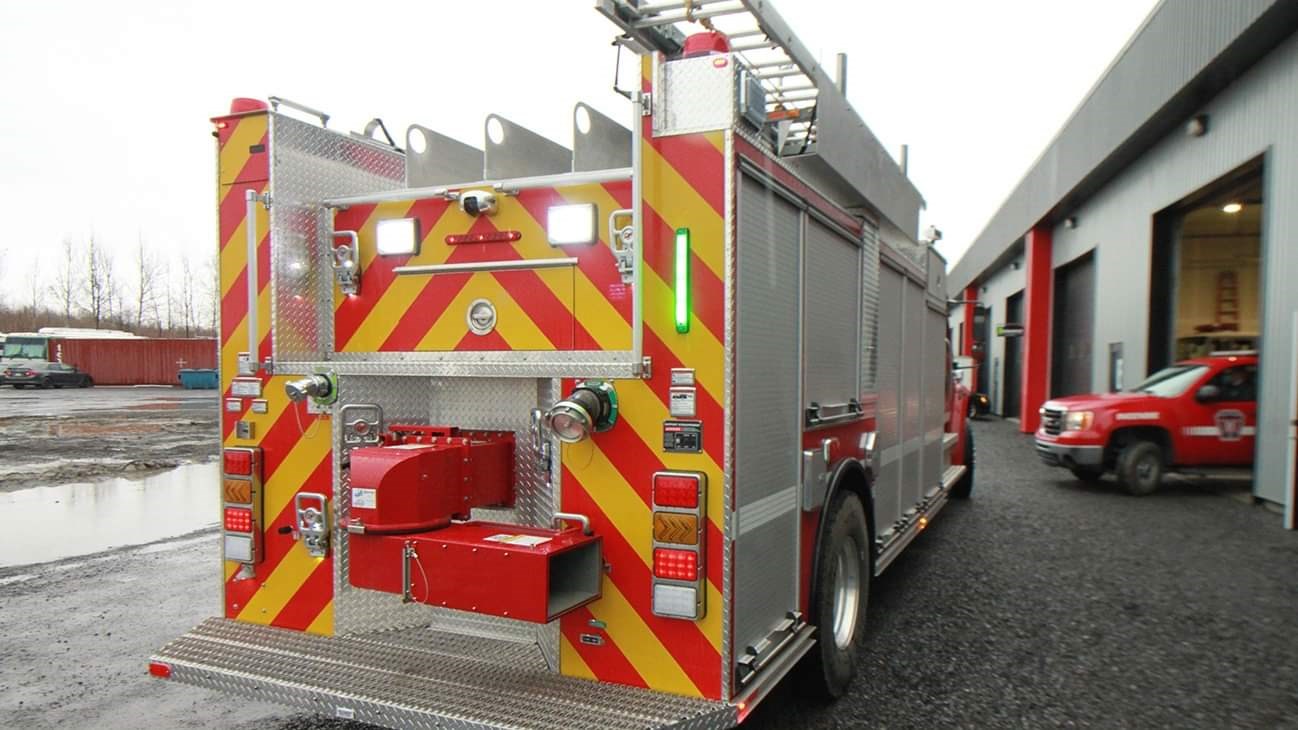 Le Service des incendies de Saint-Zotique s'offre un nouveau camion autopompe