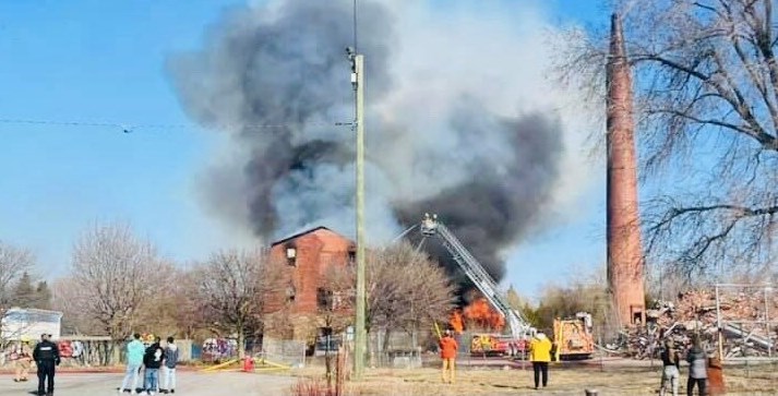 Nouvelle intervention des pompiers de Beauharnois au 19 rue Mill