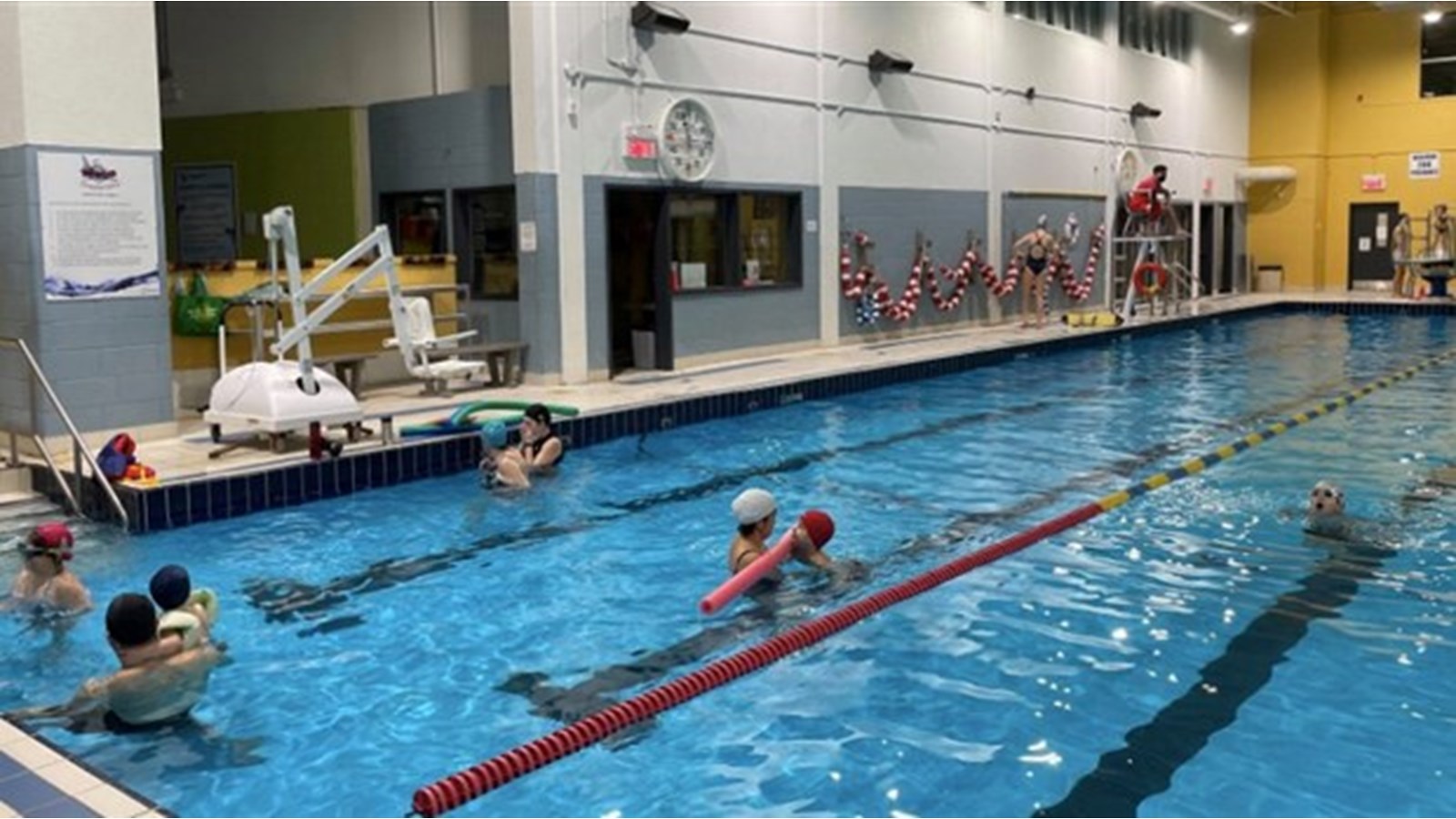 Plusieurs plages horaire disponibles pour la natation libre à Salaberry-de-Valleyfield