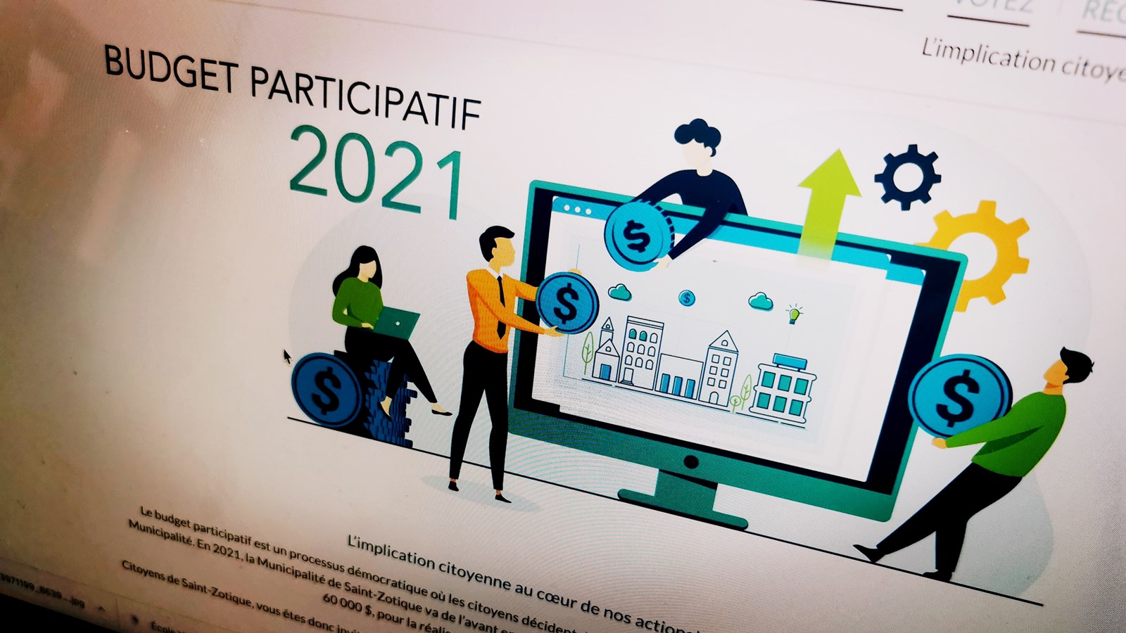 Les citoyens de Saint-Zotique peuvent maintenant déposer leurs projets