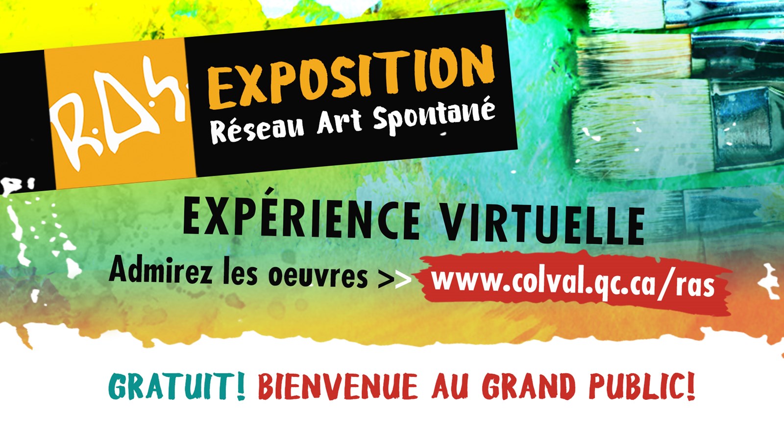 Le Réseau Art Spontané s'offre une exposition en 3D