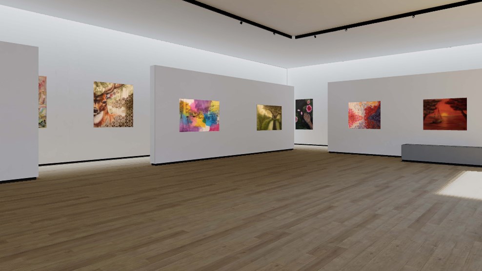 Le Réseau Art Spontané s'offre une exposition en 3D