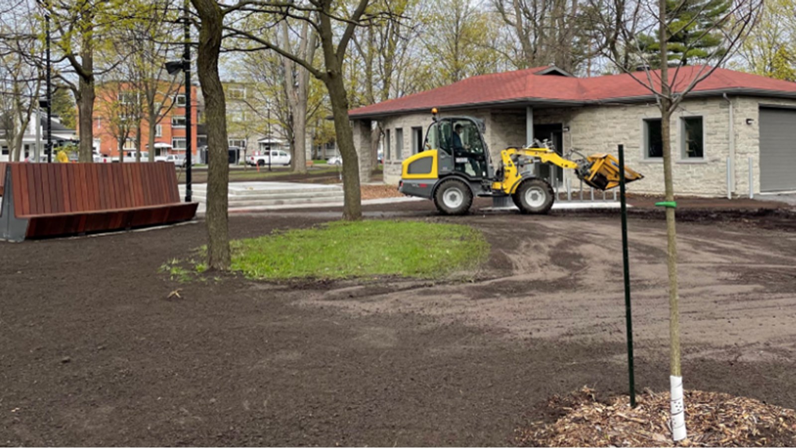Parc Salaberry: les travaux se concluront à la fin mai