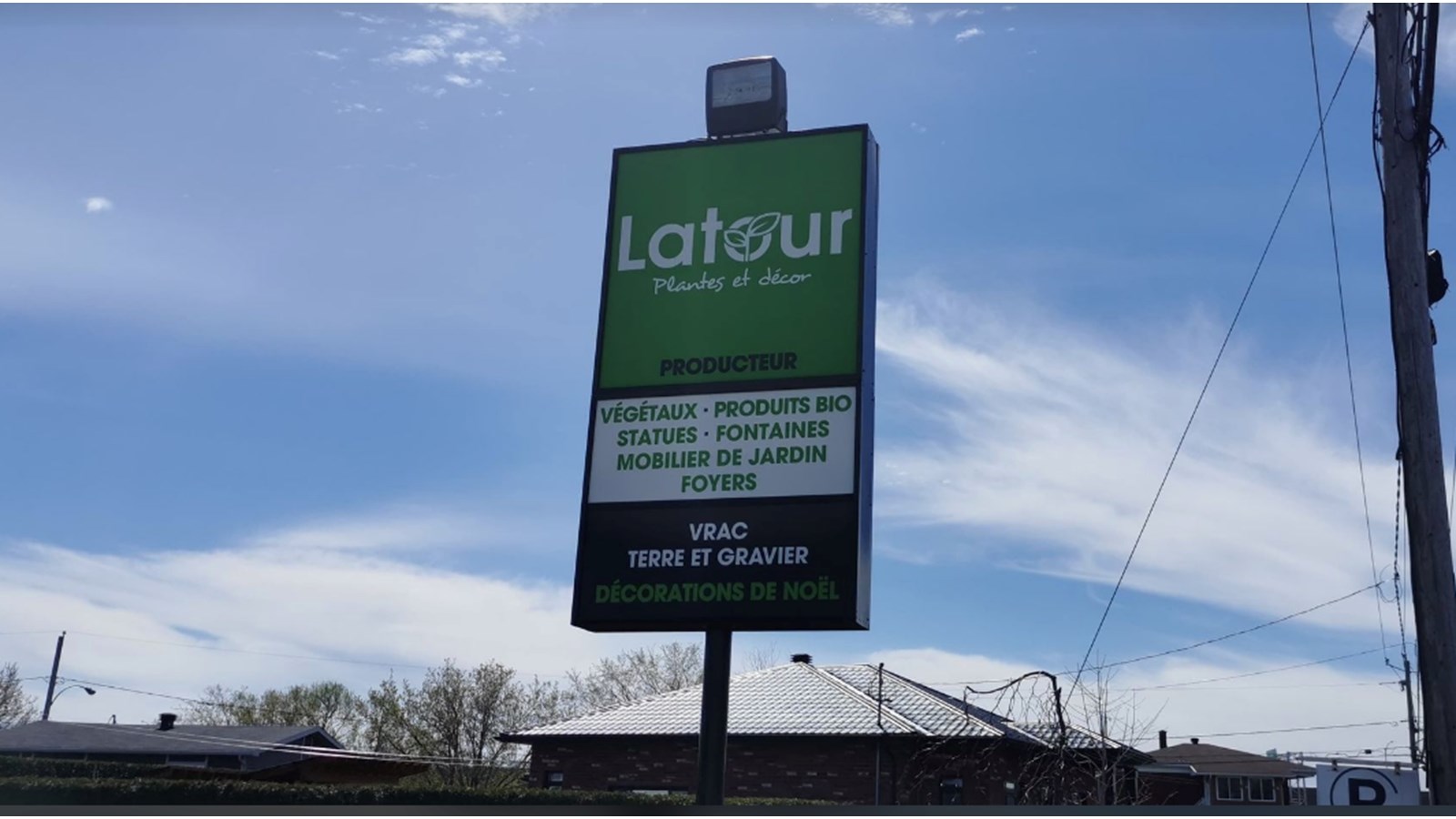 Don de 600$ au C.A.L.A.C.S. La Vigie pour Latour Plantes et décor
