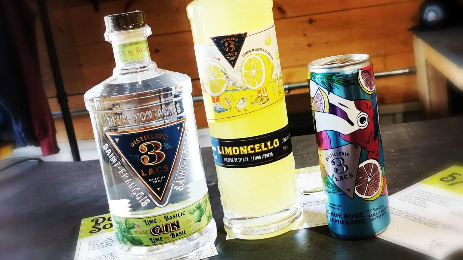 La Distillerie 3 Lacs lance des nouveaux produits juste à temps pour l'été