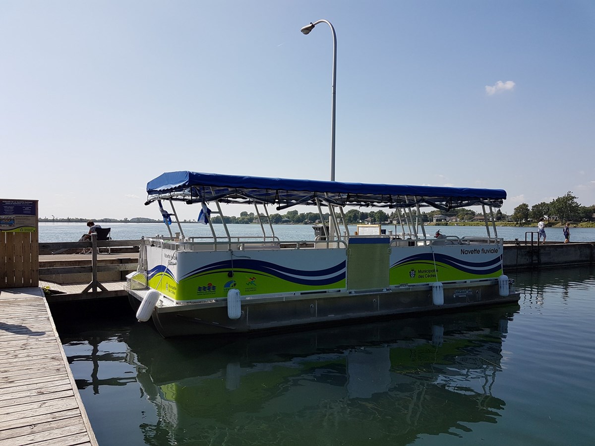  La navette fluviale reliant Les Cèdres à Salaberry-de-Valleyfield reprend du service