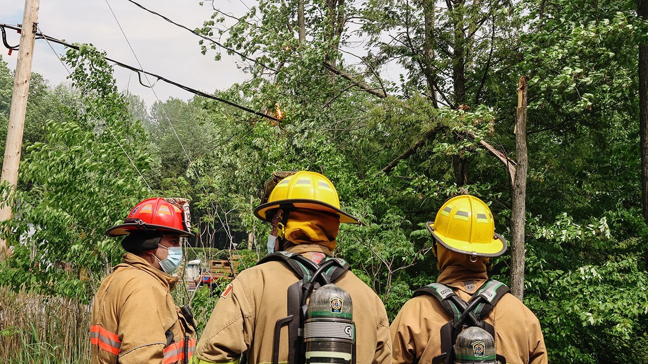 Les forts vents causent des dommages dans Vaudreuil-Soulanges