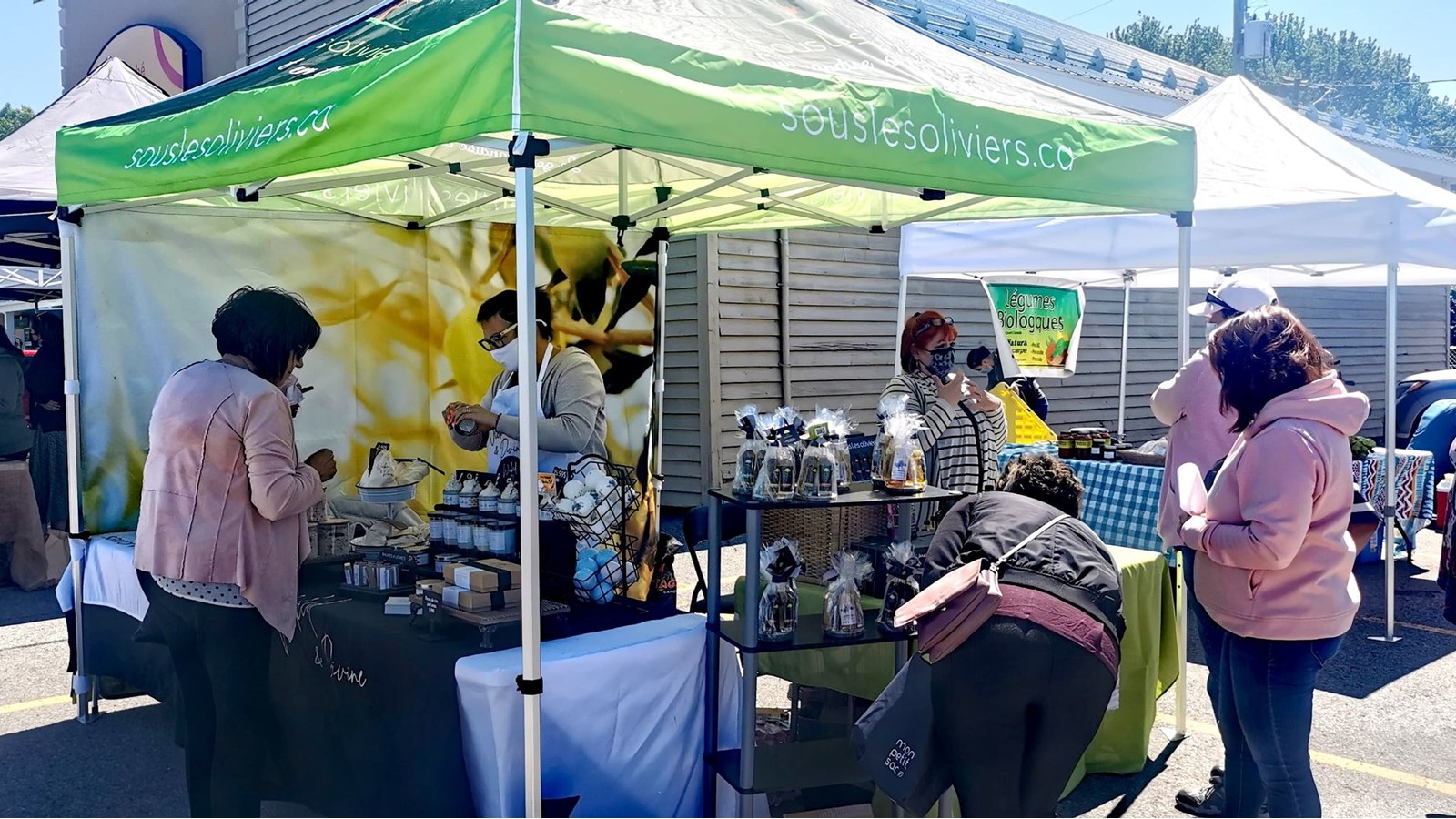 Le Marché écolocal célèbre son arrivée à Les Coteaux