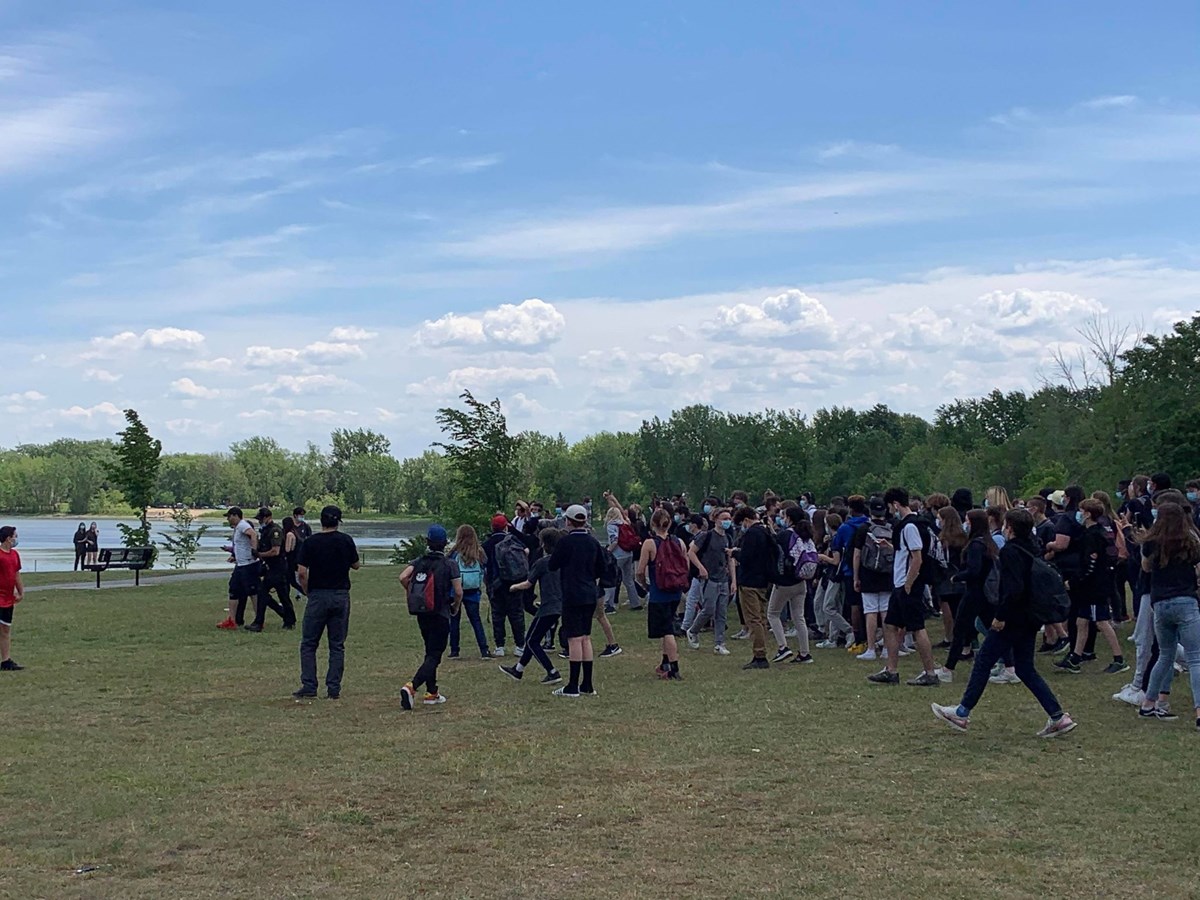 Rassemblement illégal au Skatepark de Vaudreuil-Dorion