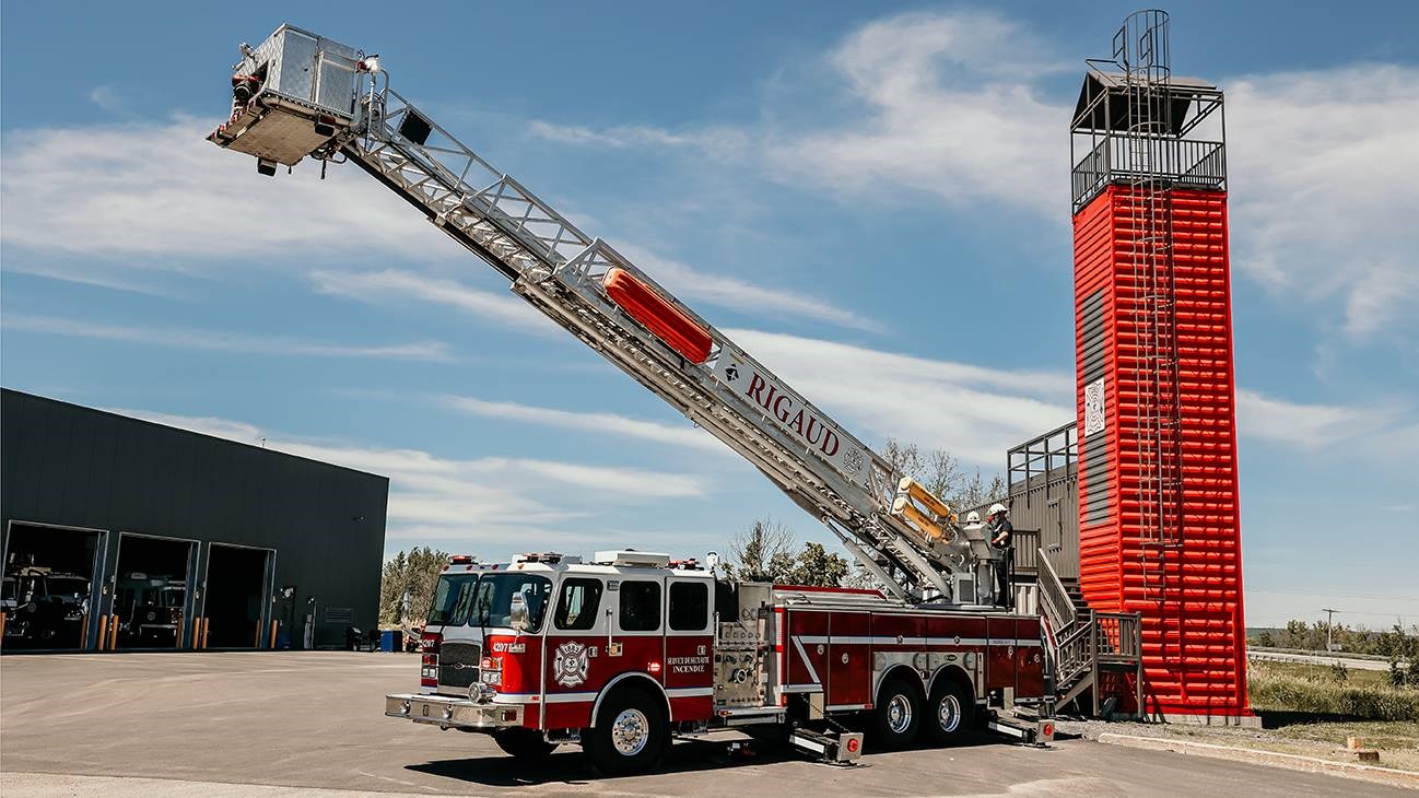 Un nouveau camion pour le Service des incendies de Rigaud