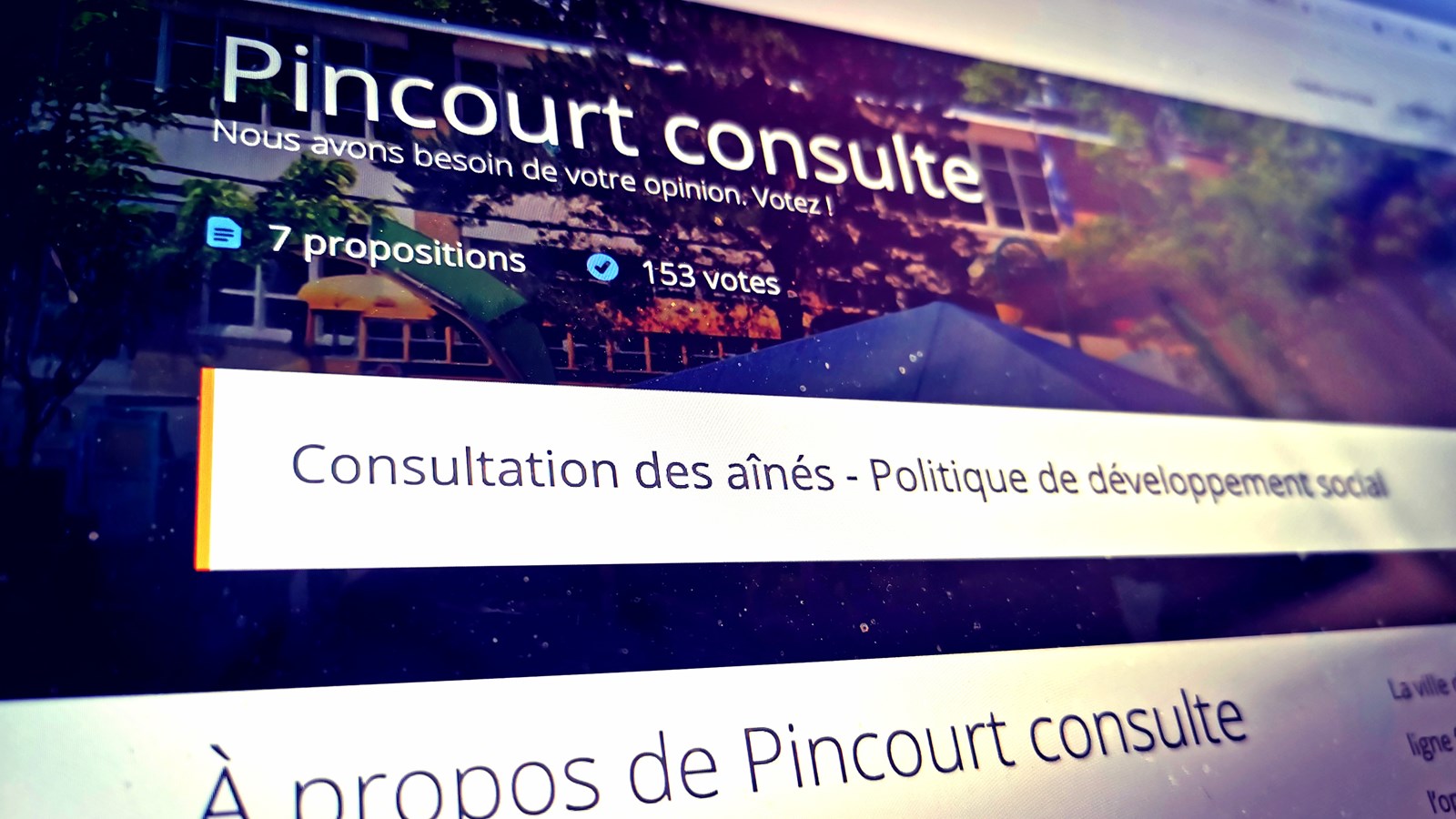 La Ville de Pincourt interroge ses aînés