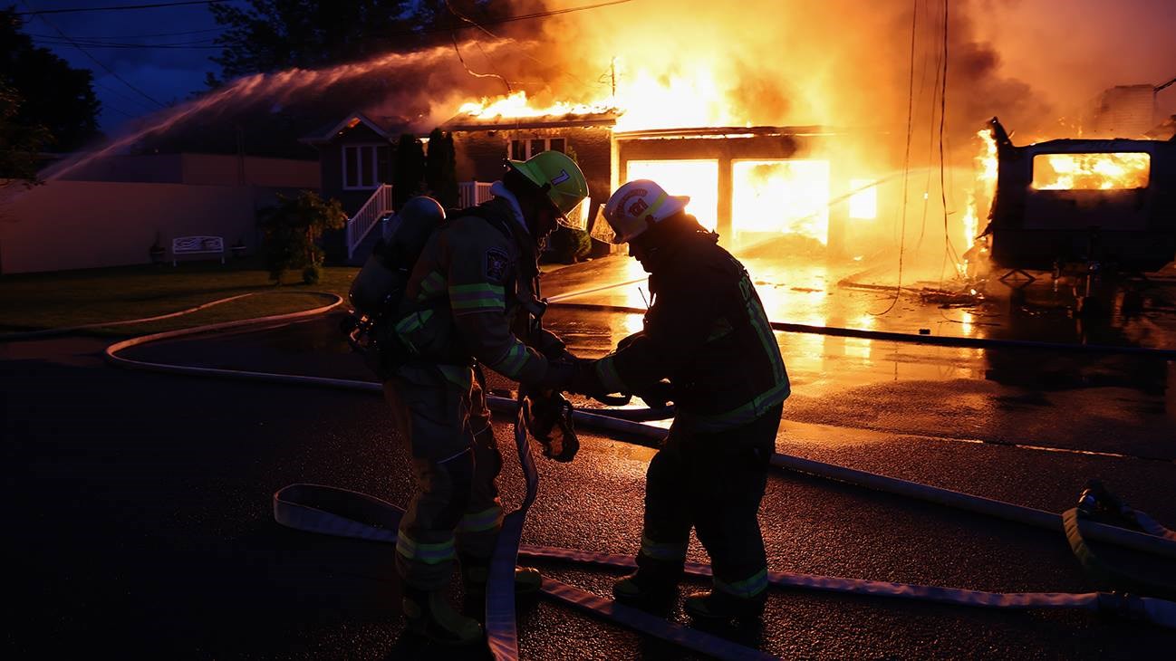 Les pompiers de Salaberry-de-Valleyfield prêtent main-forte à Saint-Zotique 