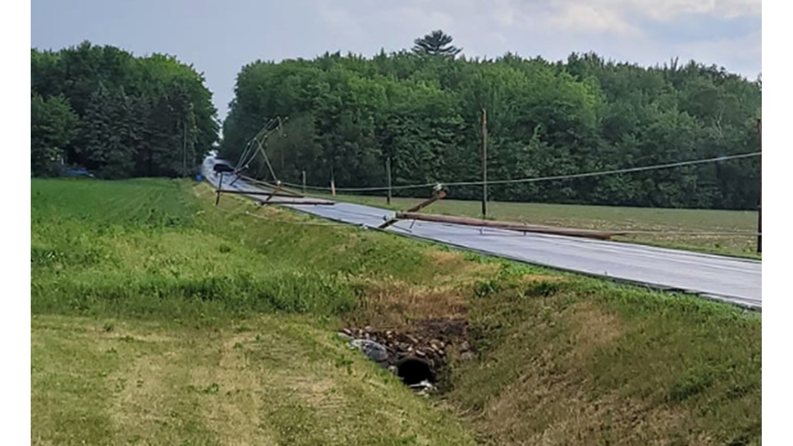 Panne électrique: pas de retour de l'électricité avant demain à Saint-Urbain-Premier