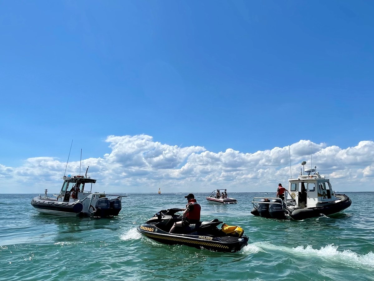 Bilan de la patrouille nautique sur le lac Saint-François