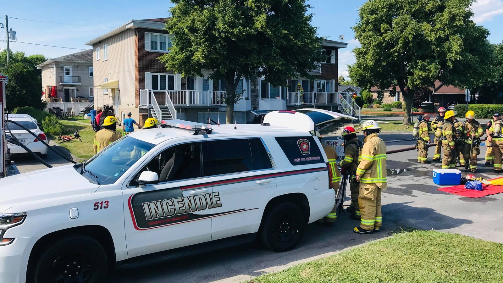 Deux sorties pour les pompiers de Salaberry-de-Valleyfield dans les dernières heures