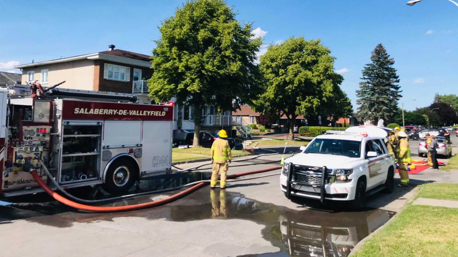 Deux sorties pour les pompiers de Salaberry-de-Valleyfield dans les dernières heures
